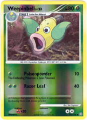 Weepinbell - 127/146 - Common - Reverse Holo